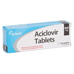 Aciclovir Packshot