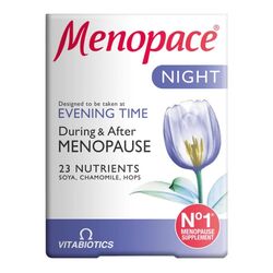 Vitabiotics Menopace Night Packshot